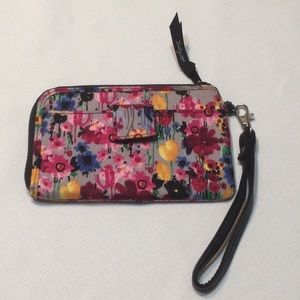 thirty-one Wristlet Cloth Floral Print